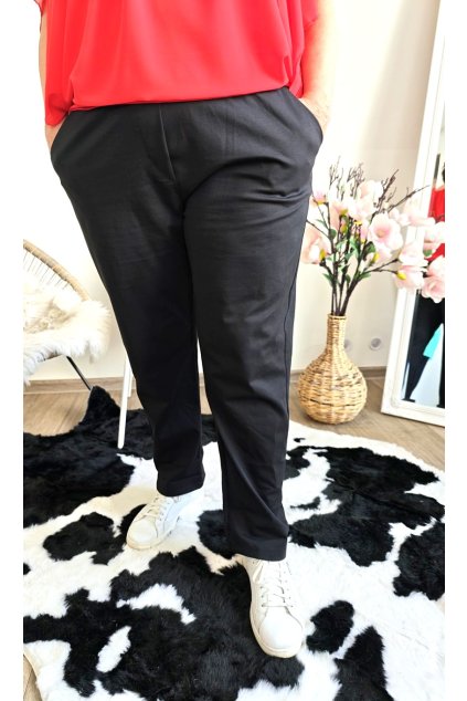 Dámské pružné kalhoty LA PERLA 3XL