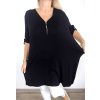 Dámské tuniko šaty se zipem XXL/XXXL