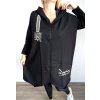 Dámský mikinový kabátek PLUS SIZE vel. 2