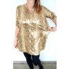 Dámská zlatá tunika STELLA UNI