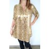 Dámská zlatá tunika STELLA UNI