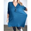 Dámské tuniko šaty se zipem XXL/XXXL