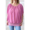 Dámská elegantní netopýří halenka LUCCA PLUS SIZE