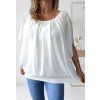 Dámská elegantní netopýří halenka LUCCA PLUS SIZE
