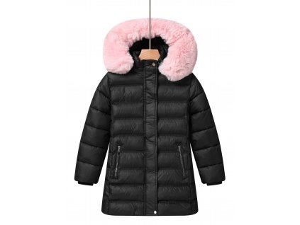 dievcenska zimna bunda puffie black1
