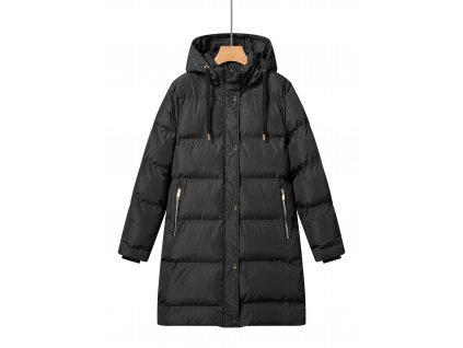damska zimna bunda carmen black b