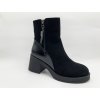 0001 31503 BLACK SUEDE BLACK PTNT