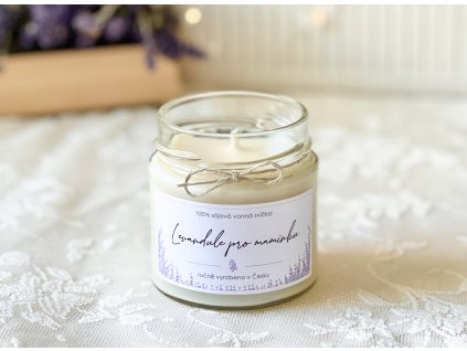 Svíčka levandule