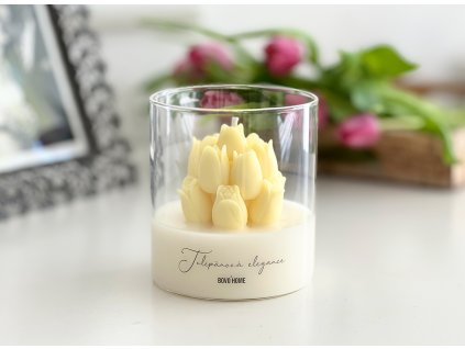 Svíčky s tulipánem