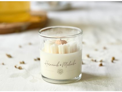 Svíčka Heřmánek a Meduňka