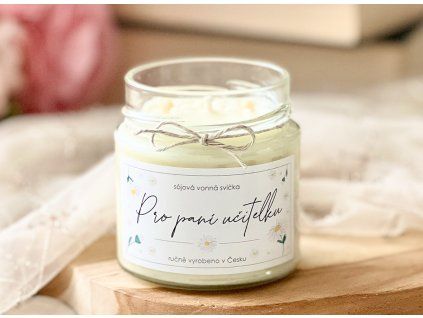 Svíčka dárek Pro paní učitelku