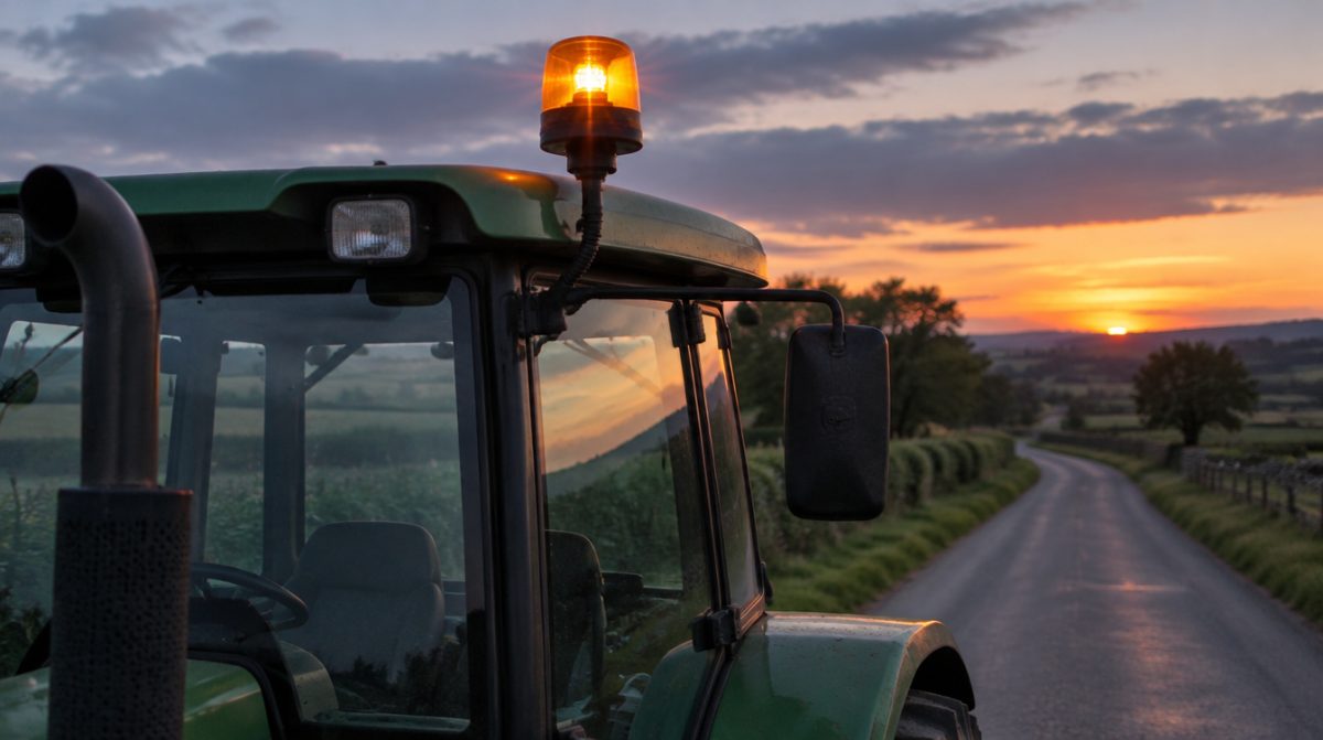 Majáky na traktor: předpisy, typy a jak vybrat