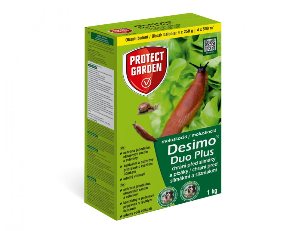 Přípravek proti slimákům DESIMO DUO PLUS 1kg Moluskocid