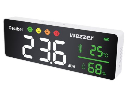 Termohygrometr s monitorem hluku Levenhuk Wezzer Teo TH70