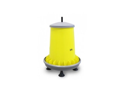 Automatické krmítko pro slepice ARCUS GYRO, nastavitelné, závěsné, 20 L, s nožičkami