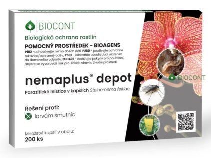 Nemaplus depot alginátové kapsle s pozvolným a dlouhodobějším účinkem 1