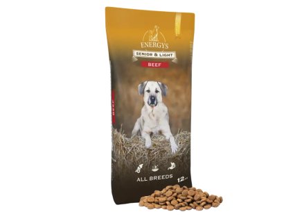 Krmivo pro psy Premium Senior & Light Energys 12kg