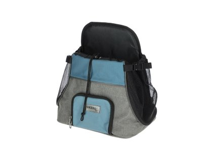 cestovni batoh na psa vacation predni 31x24x38 cm sedymodry