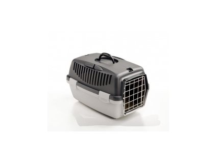 Přepravka pro psy a kočky Gulliver 1, 48x32x31cm, kovová dvířka, originál, tmavě šedá/světle šedá (Varianta 48x32x31cm, kovová dvířka, originál, tmavě šedá/světle šedá)