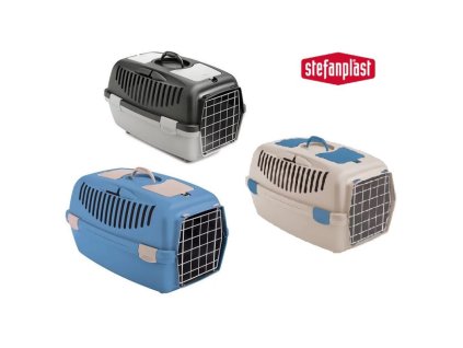 Přepravka pro psy a kočky Gulliver 2, 55x36x35cm, kovová dvířka, originál, tmavě šedá/světle šedá (Varianta 55x36x35cm, kovová dvířka, originál, tmavě šedá/světle šedá)