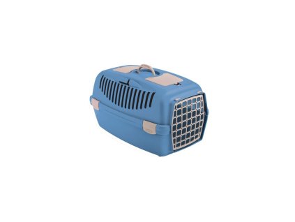 Přepravka pro psy a kočky Gulliver 3, plastová dvířka, originál, nordická modrá (Varianta plastová dvířka, originál, nordická modrá)