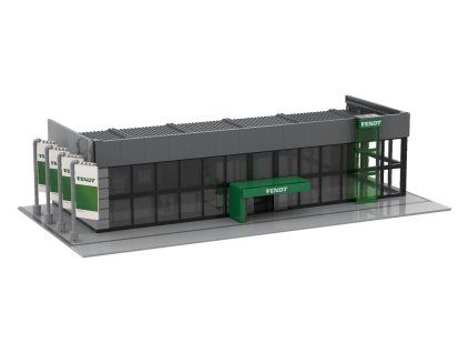 Stavebnice BRIXIES Plus Fendt hala