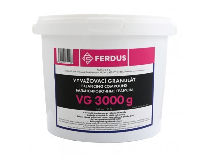 Vyvažovací granulát (prášek) VG 3000g