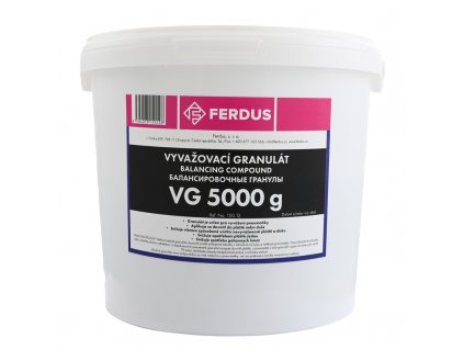 Vyvažovací granulát (prášek) VG 5000g