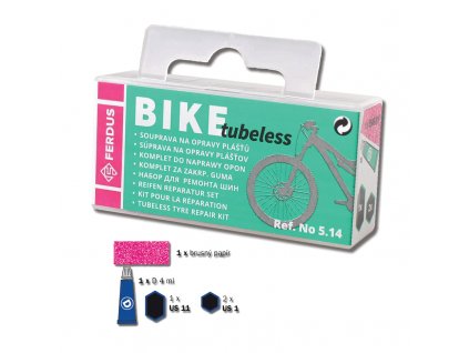 Opravná sada BIKE tubeless (souprava - plast)