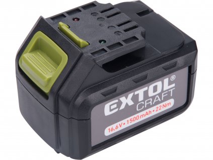 EXTOL CRAFT baterie akumulátorová, 16V Li-ion, 1500mAh