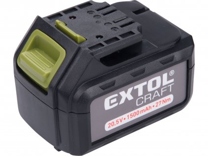 EXTOL CRAFT baterie akumulátorová, 20V Li-ion, 1500mAh