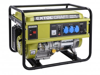 EXTOL CRAFT elektrocentrála benzínová, 13HP/5,5kW