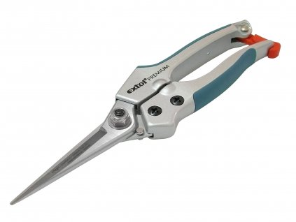 EXTOL PREMIUM nůžky zahradnické přímé, 200mm, HCS