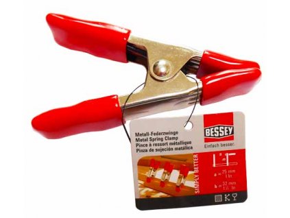 BESSEY kovová svorka pružinová 25 a 50mm