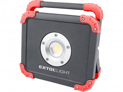 EXTOL LIGHT reflektor LED nabíjecí s powerbankou, 2000lm