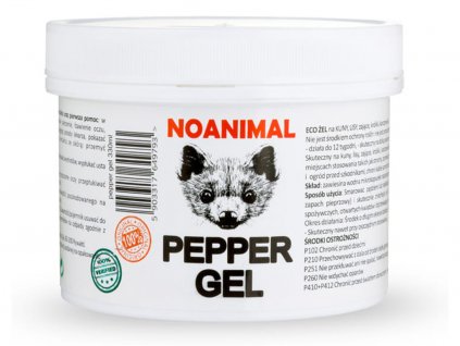 Gelový pachový odpuzovač zvěře NOANIMAL PEPPER GEL 330ml