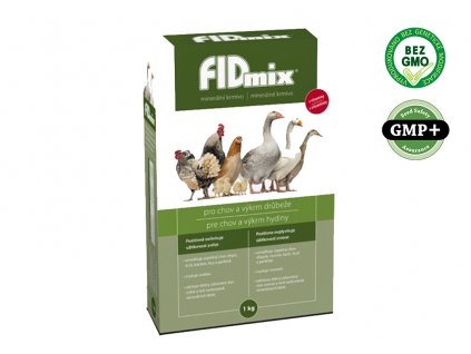 FIDMIX pro odchovat a chov drůbeže - 1kg a 10kg