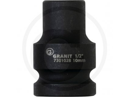 6-hranný nástrčný ořech 1/2“ 10mm GRANIT BLACK EDITION