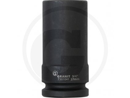 6-hranný nástrčný ořech 3/4“ 27mm GRANIT BLACK EDITION