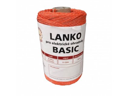 Lanko pro elektrický ohradník, 3x0,16 mm Niro, 250 m