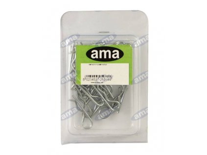 závlačky jednoduché 2,5mm - balení 20 ks