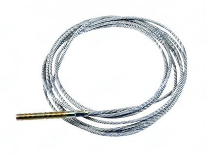 Ocelové lano ruční brzdy 7000mm závit M10