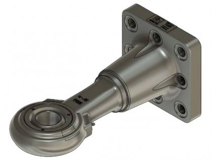 Tažné oko 51 mm - otočné s přírubou