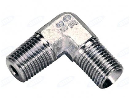 Závitová redukce "L" samec/samec 1/4"