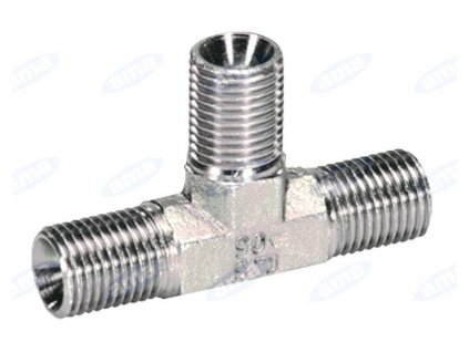 Závitová redukce "T" samec 1/4"