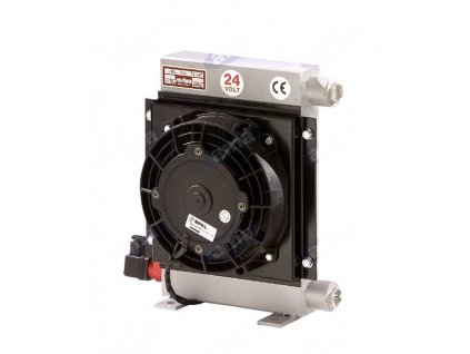 Hliníkový chladič hydrauliky 24V ,10-80l