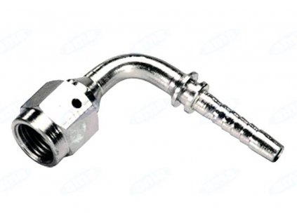 Lis. armatura s vnitřním závitem JIC 74, 3/8", 7/8", 90 st.