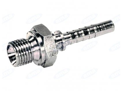 Lis. armatura s vnějším závitem a vnitřním kuželem 60 st. 1/4" - 1/4"