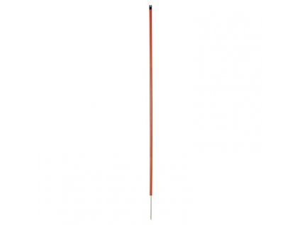 Tyčka k síti pro drůbež, výška 106 cm  - náhradní tyč, oranžová, 1 nebo 2 hroty