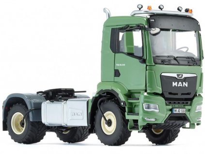 Model Agrotahače MAN TGS 18.510 4x4 Zelený Wiking